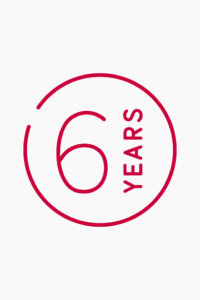 6 Year Warranty